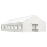 Gazebo with Roof White 15.61x5.88x3.75 m Polyethylene 3155499