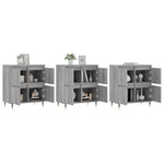 Sideboards 3 pcs Grey Sonoma Engineered Wood 3190195