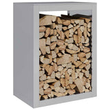 Firewood Rack 60x40x80 cm Galvanised Steel 851001