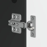 Bathroom Storage Cainet ZWOLLE Black 59.5 x 31 x 79.5 cm 896396