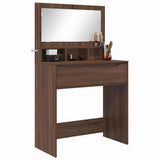 Bedroom Dressing Tables Brown Oak 80 x 39.6 x 135 cm 888984