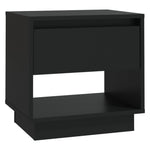 ZNTS Bedside Cabinets 2 pcs Black 45x34x44 cm Engineered Wood 809515