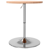 ZNTS Bar Table Ø60x90.5 cm Solid Wood Beech 3270629