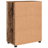 Bathroom Cabinet with Storage Old Wood 60 x 35 x 80 cm 883312