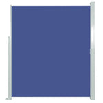 Patio Retractable Side Awning 170x300 cm Blue 48366