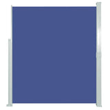 Patio Retractable Side Awning 170x300 cm Blue 48366