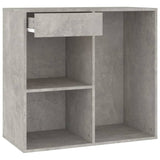 Cosmetic Cabinet Concrete Grey Engineered Wood Medium 808841