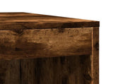 Cat Litter Box Enclosure Smoked Oak 47x59x42 cm Engineered Wood 857764