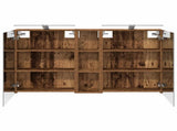 Bathroom Cabinet Set 3 pcs 120 x 14.5 x 70 cm Engineered wood 3403758