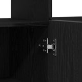 Sideboard Black Oak 80 x 35 x 75 cm Engineered Wood 862568