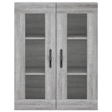Highboard Grey Sonoma 69.5x34x180 cm Engineered Wood 3198567