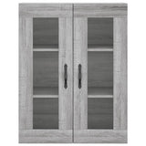 Highboard Grey Sonoma 69.5x34x180 cm Engineered Wood 3198311