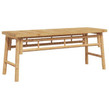Bench Brown 110 x 38 x 45 cm Bamboo 4106585