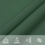 Sunshade Sail Oxford Fabric Rectangular 3x5 m Dark Green 135487