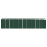 Garden Shed Green Galvanised Steel Large Garden Shed 3188240