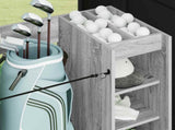 Golf Cabinet with Wheel Plain Grey Sonoma 120 x 45 x 98 cm 899476