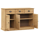 Sideboard with Drawers VIGO 113x40x75 cm Solid Wood Pine 353190