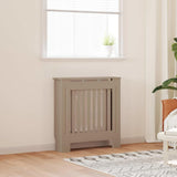 Radiator Cover Brown 78 x 19 x 81.5cm Engineered Wood 3403244