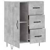 Sideboard Concrete Grey 69.5x34x90 cm Engineered Wood 830256