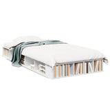 Bed Frame without Mattress White 90x190 cm Single 3280524