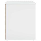 Cat House Gloss White 53 x 52 x 62 cm Engineered Wood 8000711