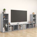 TV Cabinet 4 pcs 37 x 35 x 107.5 cm 3080037