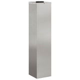 Solar Led Pathway Light 2 pcs Silver Stainless Steel 879720
