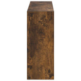 Wall-Mounted Shoe Cabinet ZWOLLE 71 x 17 x 43 cm Smoked Oak 896410