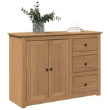 Sideboard with Drawers Panama 112x40x80 cm Solid Wood Pine 4016385