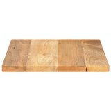 Table Top 60x50x3.8 cm Rectangular Solid Wood Mango 371522