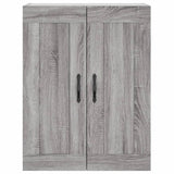 Wall Mounted Cabinets 2 pcs Grey Sonoma Engineered Wood 3198015
