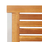 Garden Dining Set 5 pcs Solid Wood Acacia 3334806