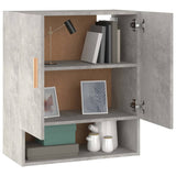 Wall Cabinet Concrete Grey 60x31x70 cm Engineered Wood 812883