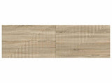 Wall-Mounted Headboard HAARLEM Sonoma Oak Engineered Wood 896967