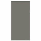 Roller Blind Blackout Grey 115x210 cm Fabric Width 110.7 cm Polyester 4011183
