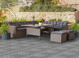 Plastic Interlocking Deck Tiles, 27 Pack, 11.8"x11.8" Waterproof Flooring Tiles for Indoor and 47968490