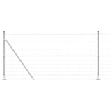 Welded Wire Fence with Concrete Base 25 x 1.2 m 3351509