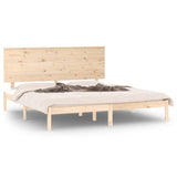 Bed Frame without Mattress 180x200 cm Super King Solid Wood 3104818