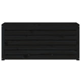 Garden Box Black 101x50.5x46.5 cm Solid Wood Pine 823952
