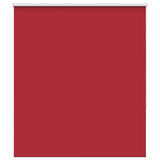 ZNTS Roller Blind Blackout Red 130x150 cm Fabric Width 126.6 cm Polyester 4011784