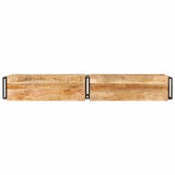 TV Cabinet 200x30x40 cm Solid Wood Mango 356180