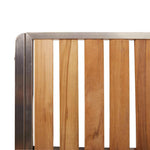 Garden Dining Set 7 pcs Brown Solid teak wood 3334803