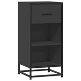 Sideboard Black 35.5x35x76 cm Engineered Wood and Metal 848954