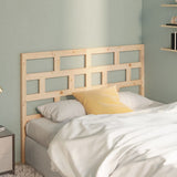 Bed Headboard 146x4x100 cm Solid Wood Pine 814194