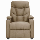 Recliner Chair Taupe Fabric 339090
