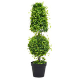 Artificial Boxwood Plant with Pot Green 100 cm 336513