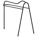 Saddle Rack 3 Legged Freestanding Black Iron 172443