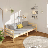 Day Bed without Mattress 90x190cm Solid Wood Pine 814639