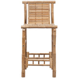 Bar Stools 2 pcs Bamboo 242494