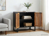 Sideboard 53 x 30 x 70 cm Solid Mango Wood and Engineered Wood 42020089